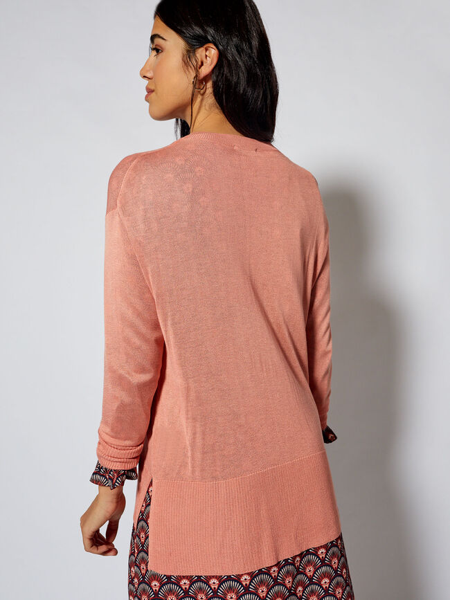 jersey cuello redondo Naranja Sunset