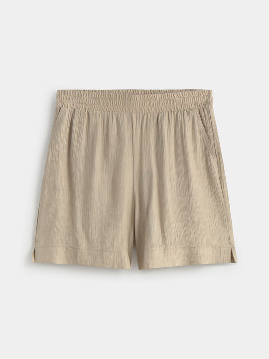 PANTALÓN CORTO CONJUNTO Blanco Hueso image number null