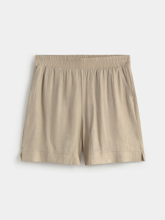 PANTALÓN CORTO CONJUNTO Blanco Hueso