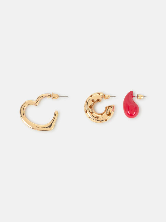 PACK MEDIO CORAZONES Oro image number null