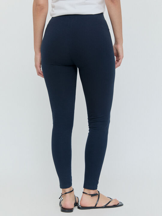 LEGGING BASICO LARGO Azul Marino image number null