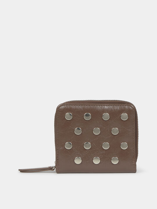 CARTERA TACHAS CHAROL Marron image number null