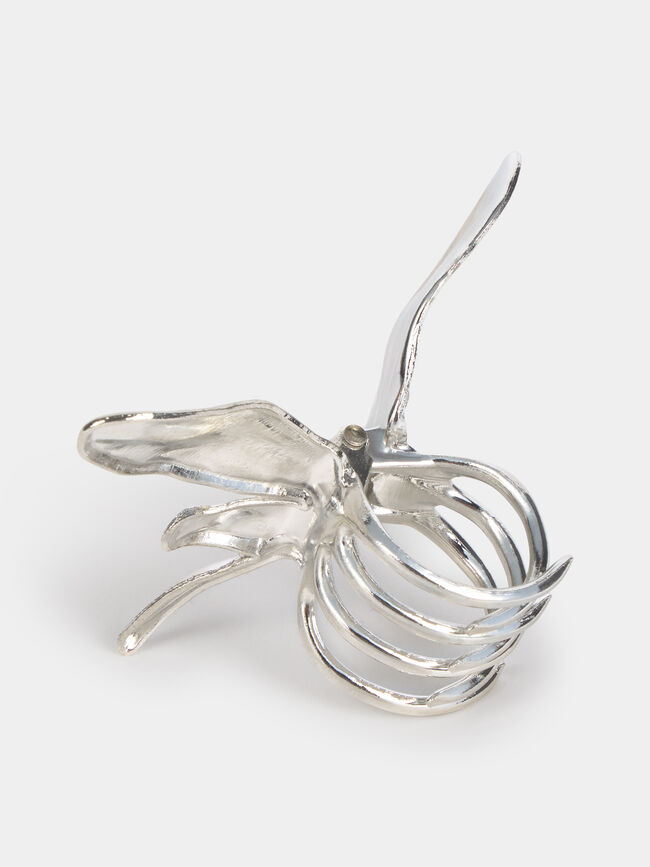 PINZA METAL MARIPOSA Plata