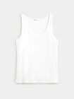 CAMISETA TIRANTE ANCHO Blanco Optico