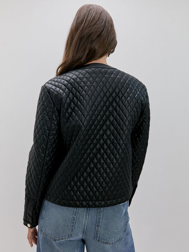 CHAQUETA ACOLCHADA Negro