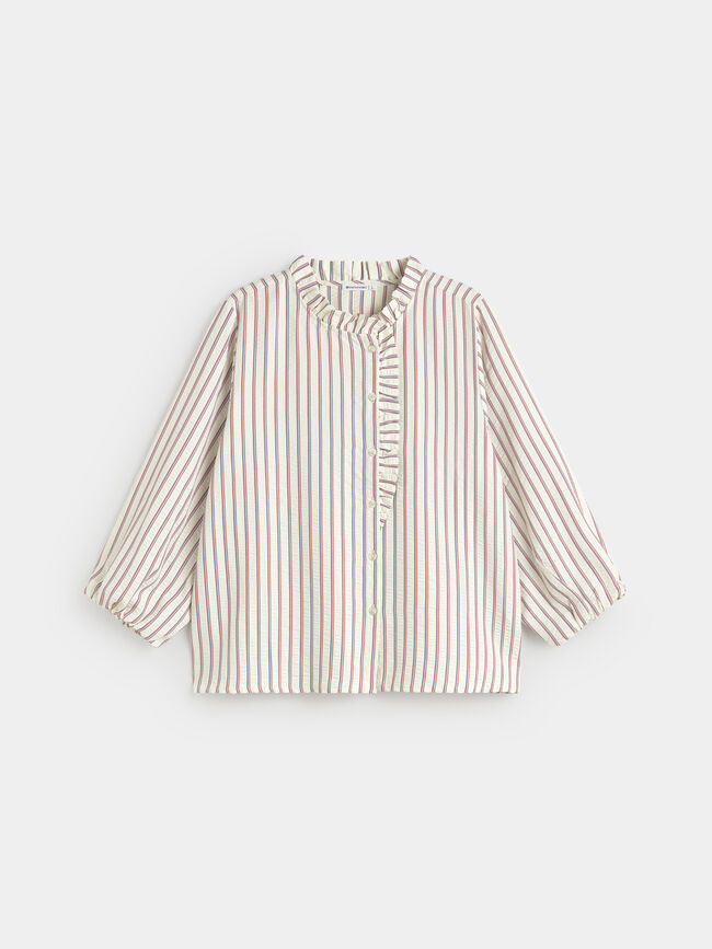 CAMISA VOLANTE Crudo