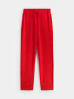 PANTAL&Oacute;N JOGGER Rojo Flama
