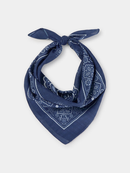 PA&Ntilde;UELO ALGOD&Oacute;N ESTAMPADO Azul Noche image number null