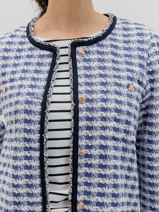 CHAQUETA CORTA Azulon image number null