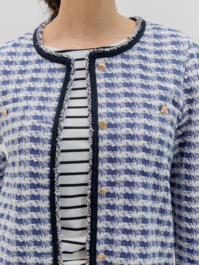 CHAQUETA CORTA Azulon