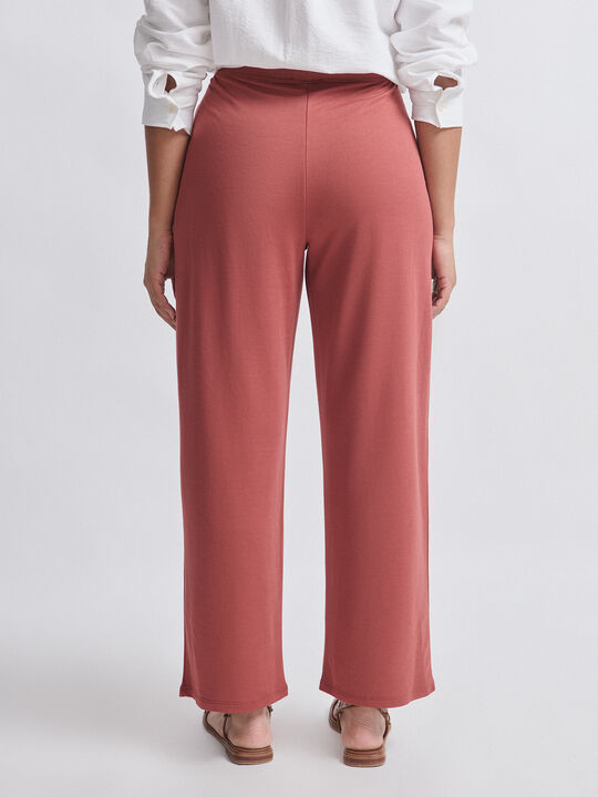 PANTALON RECTO Marron/Naranja image number null