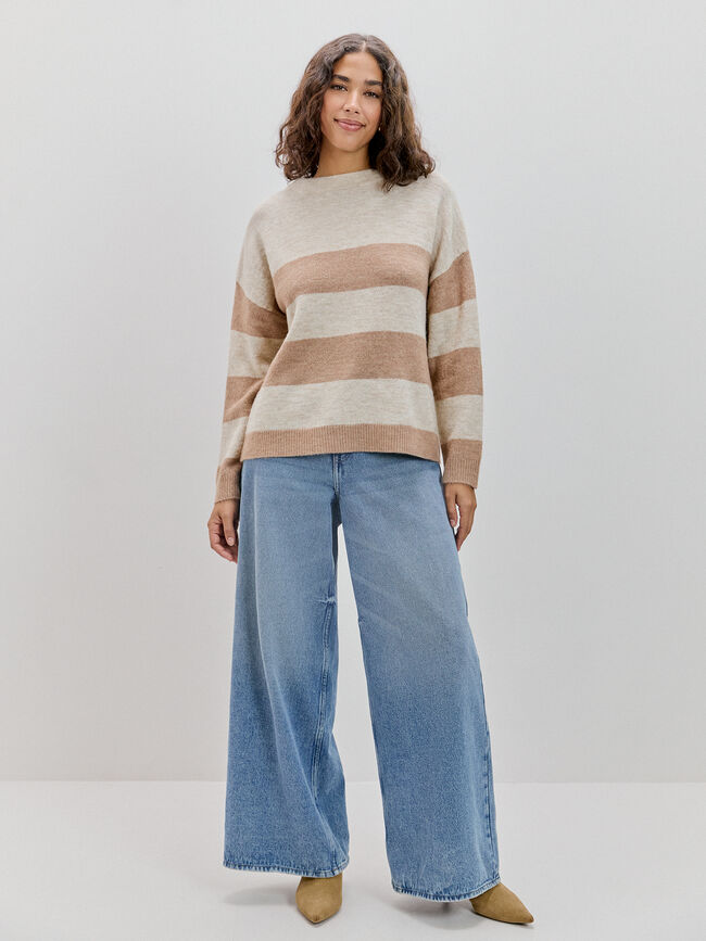 JERSEY RAYA ANCHA Beige