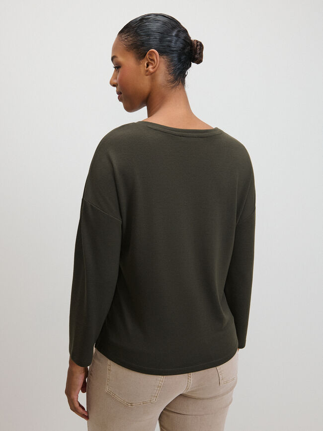 CAMISETA LANOSA Bosque Oscuro