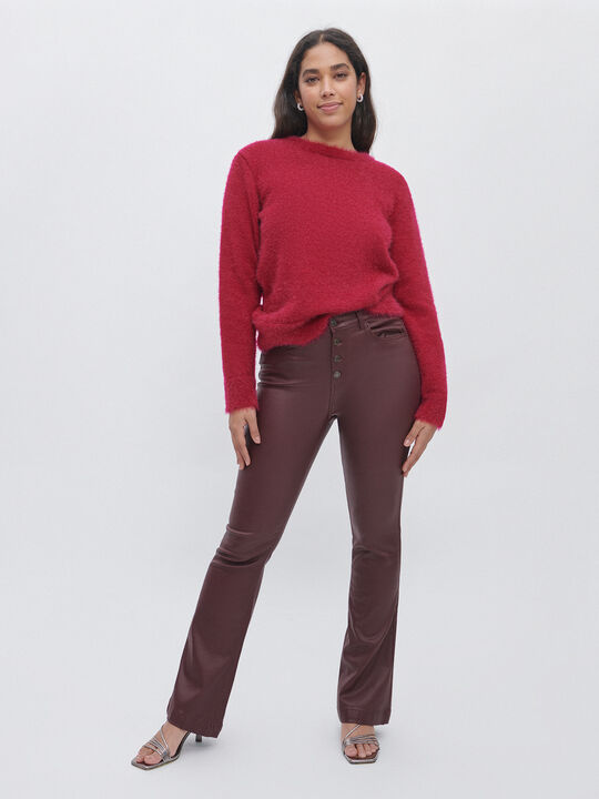 JERSEY CUELLO REDONDO Fucsia image number null