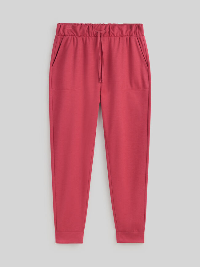 PANTALON CON BOLSILLO LATERAL rosa frambuesa