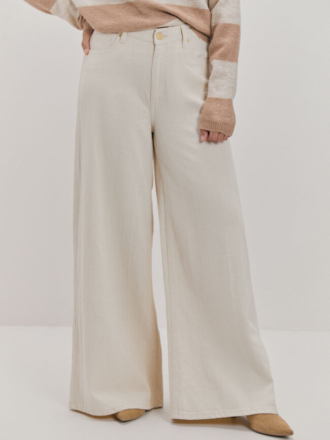 SUPER WIDE LEG LASER Crudo