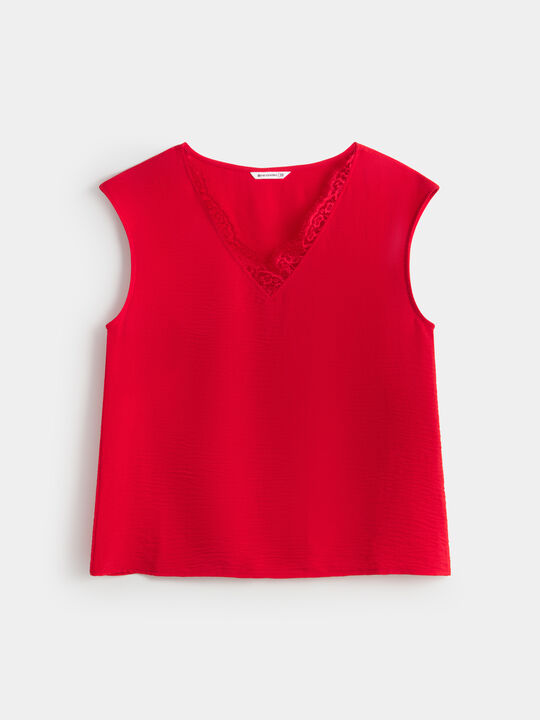 TOP LENCERO PICO Camelia image number null