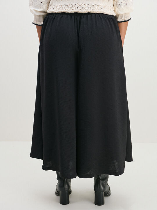 FALDA PANTAL&Oacute;N Negro image number null