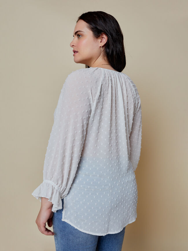 Blusa plumeti Blanco Optico