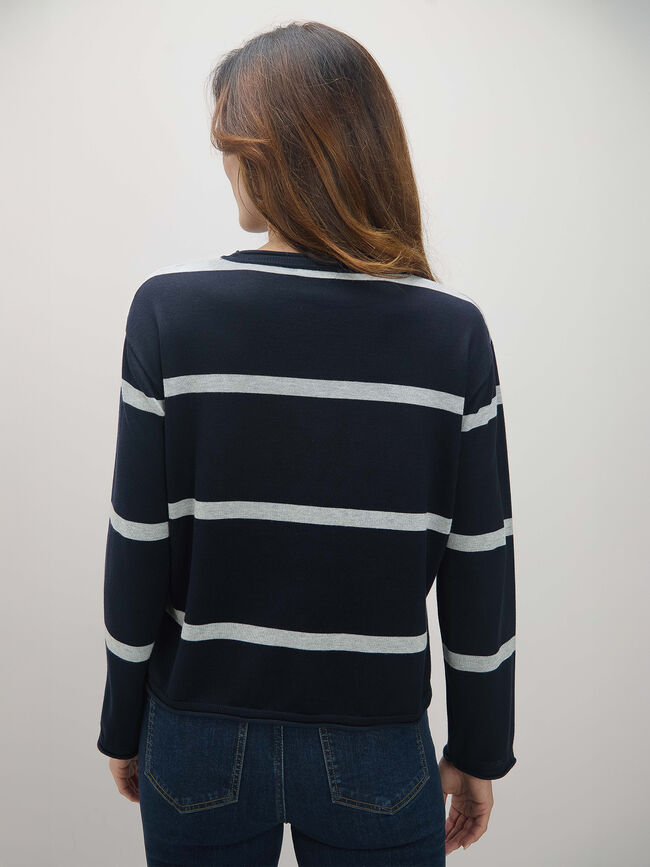 JERSEY RAYA Azul Marino