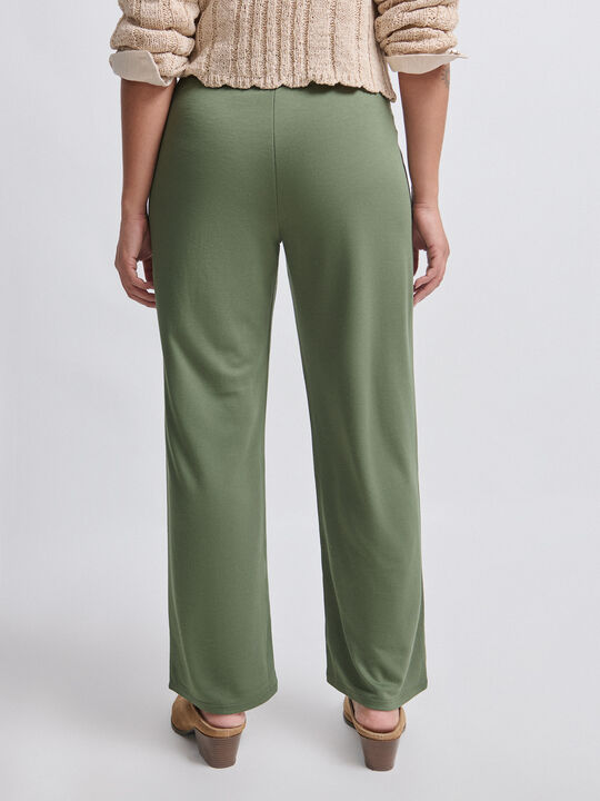 PANTALON RECTO Verde oscuro image number null