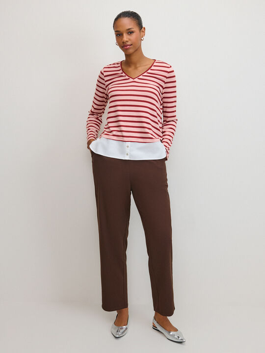 PANTALON JOGGER BOTONES Vison image number null
