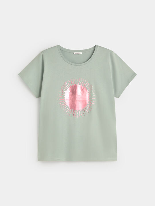 CAMISETA SOL BRILLANTE Menta image number null