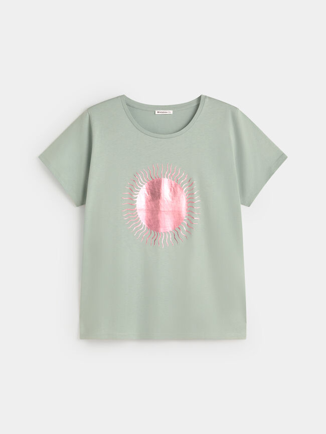CAMISETA SOL BRILLANTE Menta