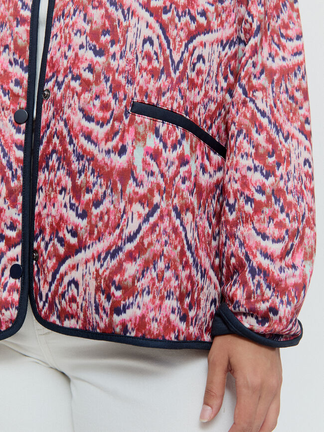 CHAQUETA ACOLCHADA Estampado 1