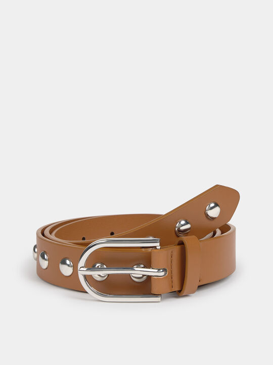 CINTURON TACHAS POLIPIEL BROWNIE image number null