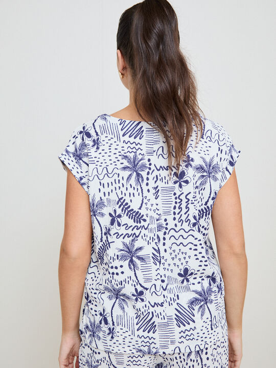 SHORT TEXTURA ESTAMPADO Estampado 1 image number null
