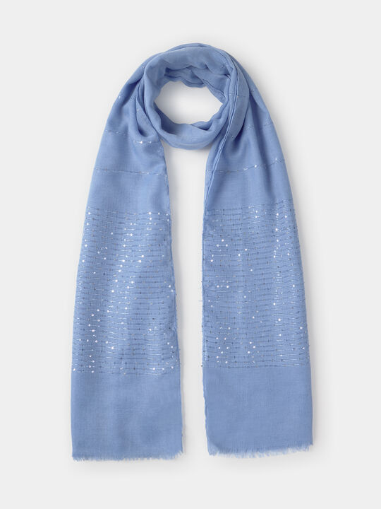 PA&Ntilde;UELO DETALLE BRILLO Azul Chambray image number null