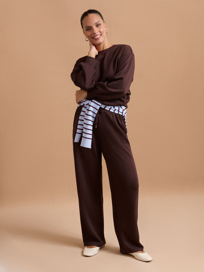 PANTALON CHANDAL Marron
