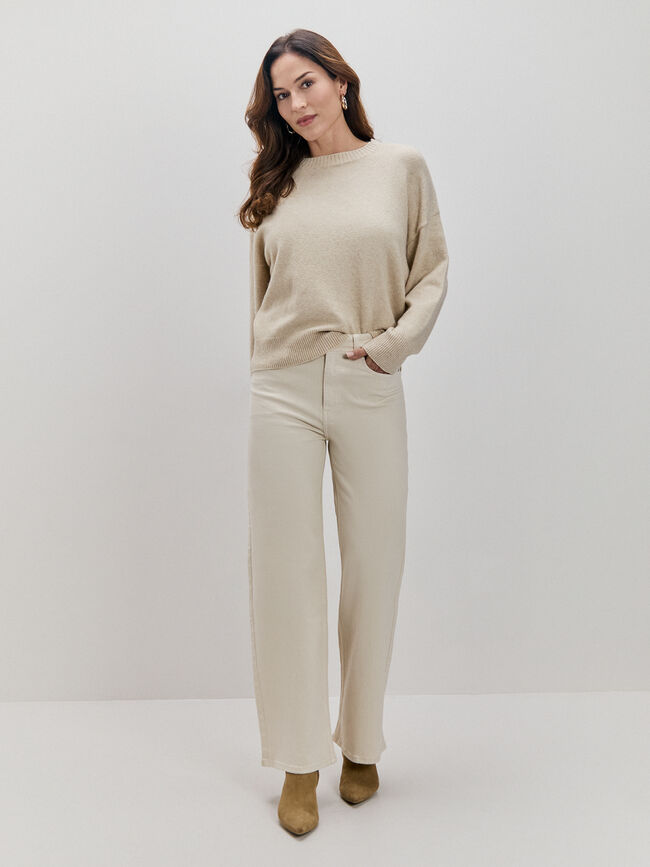 WIDE LEG BÁSICO Crudo