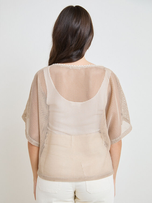 CAMISETA CALAS Marron