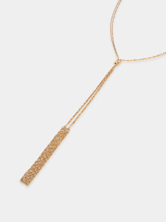 COLLAR LARGO ELEGANTE Oro image number null