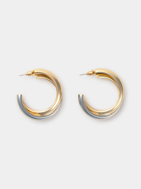PENDIENTES TRES AROS Multicolor image number null