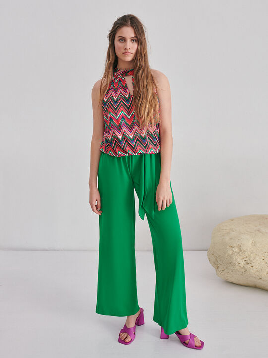 PANTALON LAZO Verde image number null