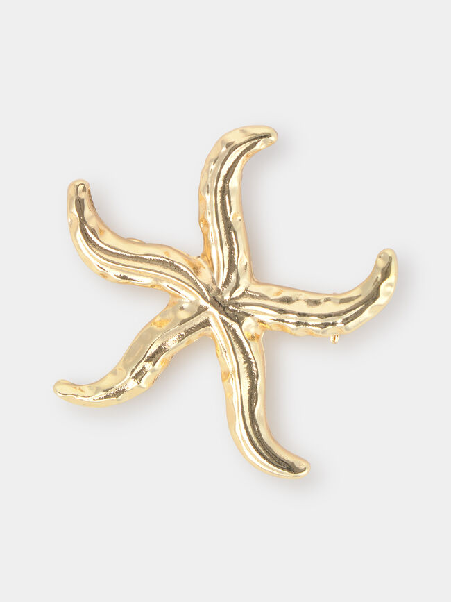 BROCHE GRANDE ESTRELLA Oro