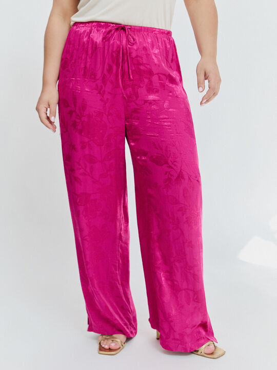 PANTALON ABERTURAS Fucsia Oscuro image number null