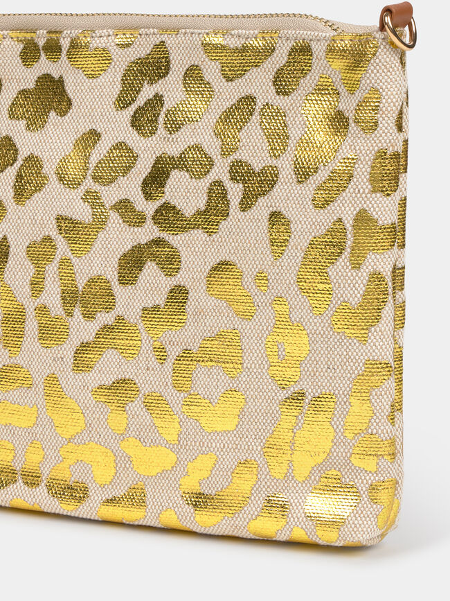 BOLSO ESTAMPADO ANIMAL Crudo