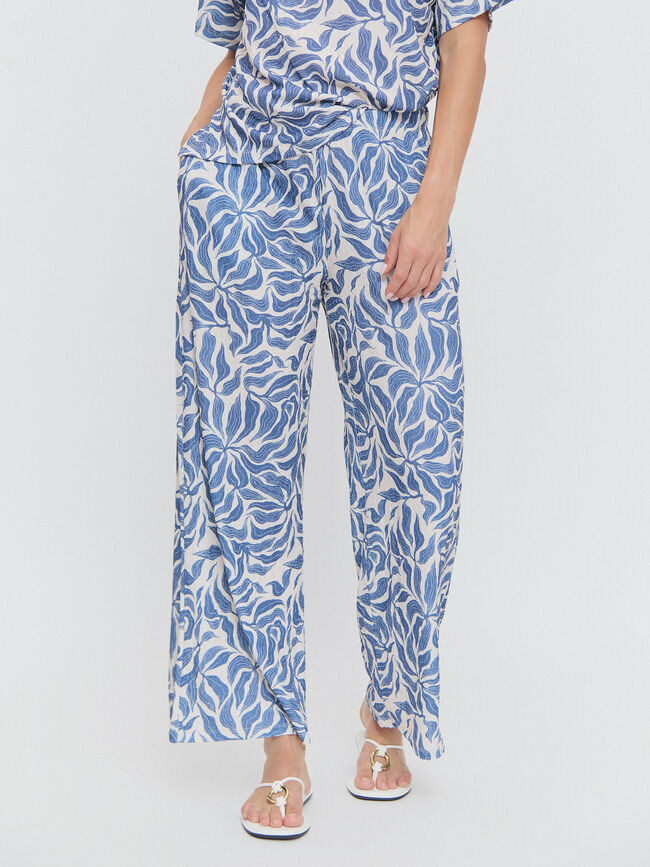 PANTALON ESTAMPADO Crudo