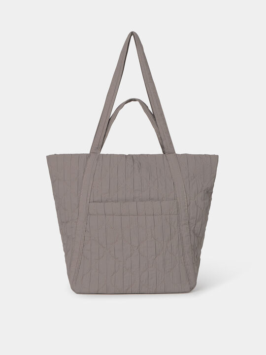 BOLSO ACOLCHADO CEBOLLA Gris Oscuro image number null