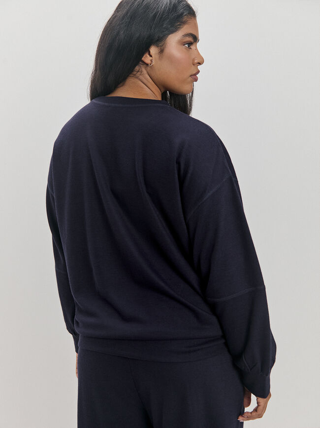 SUDADERA CORTES Azul Marino