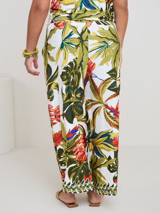 PANTAL&Oacute;N SET DTY TROPICAL Verde image number null