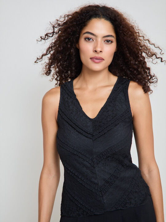 CAMISETA BLONDA ENCONTRADA Negro image number null
