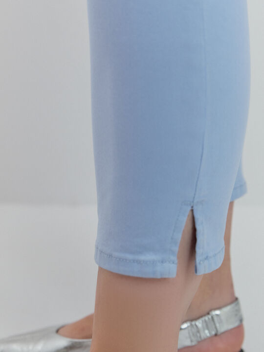 VAQUERO PITILLO CROP Azul Chambray image number null