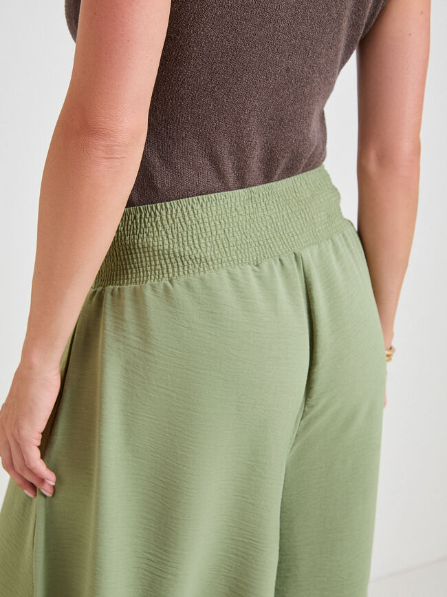 PANTAL&Oacute;N FALDA verde militar