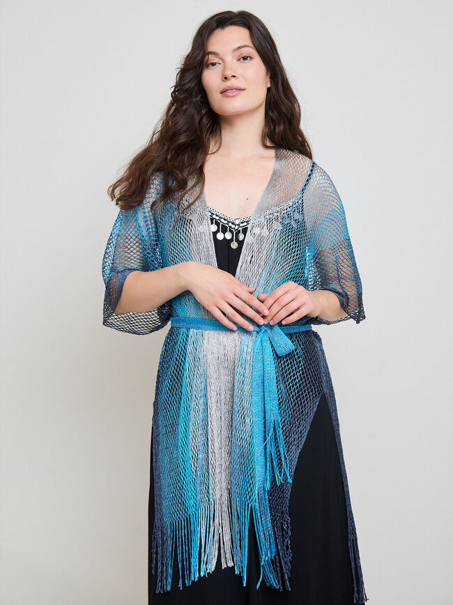 KIMONO REJILLA Azulon