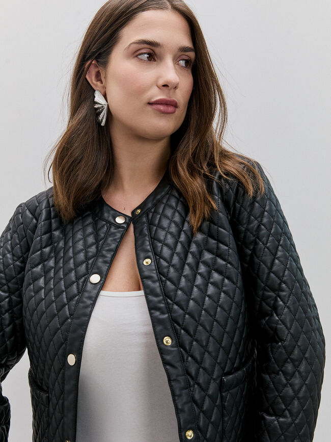 CHAQUETA ACOLCHADA Negro